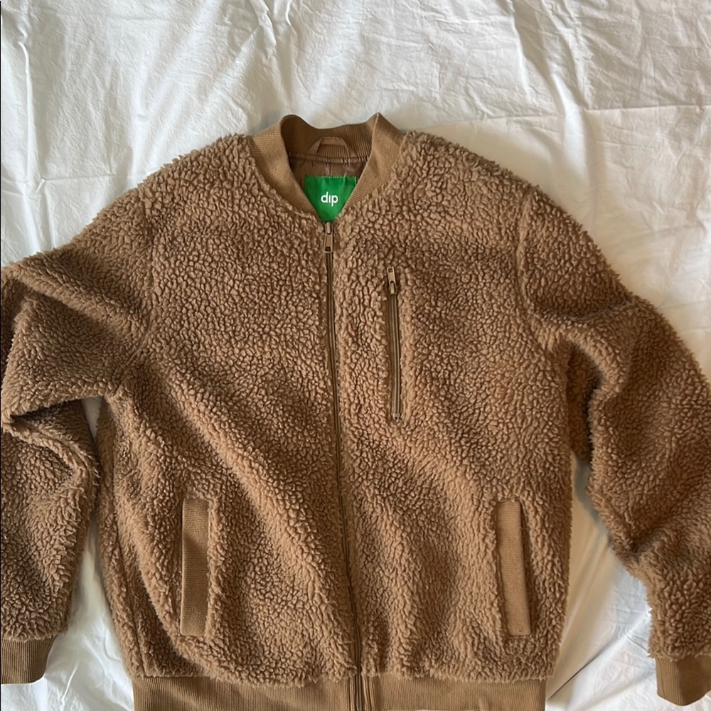 Dip Tan Sherpa Jacket for Men